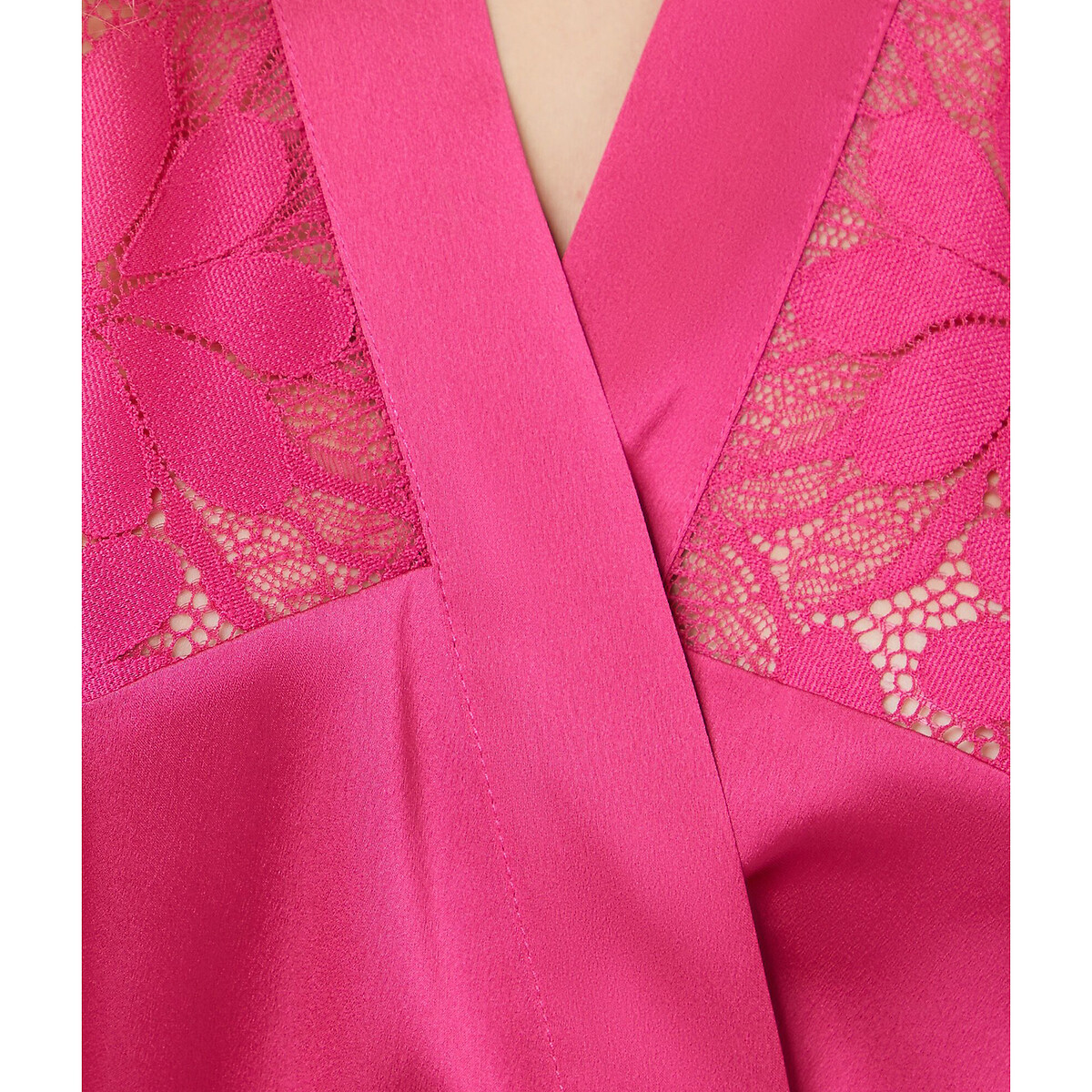 Платье Домашнее длинное Epatante XL розовый LaRedoute, размер XL - фото 4