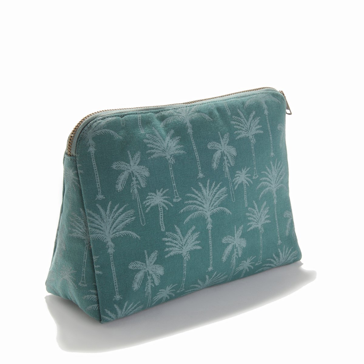 LA REDOUTE INTERIEURS Neceser de bao estampado Dsert VERDE talla única