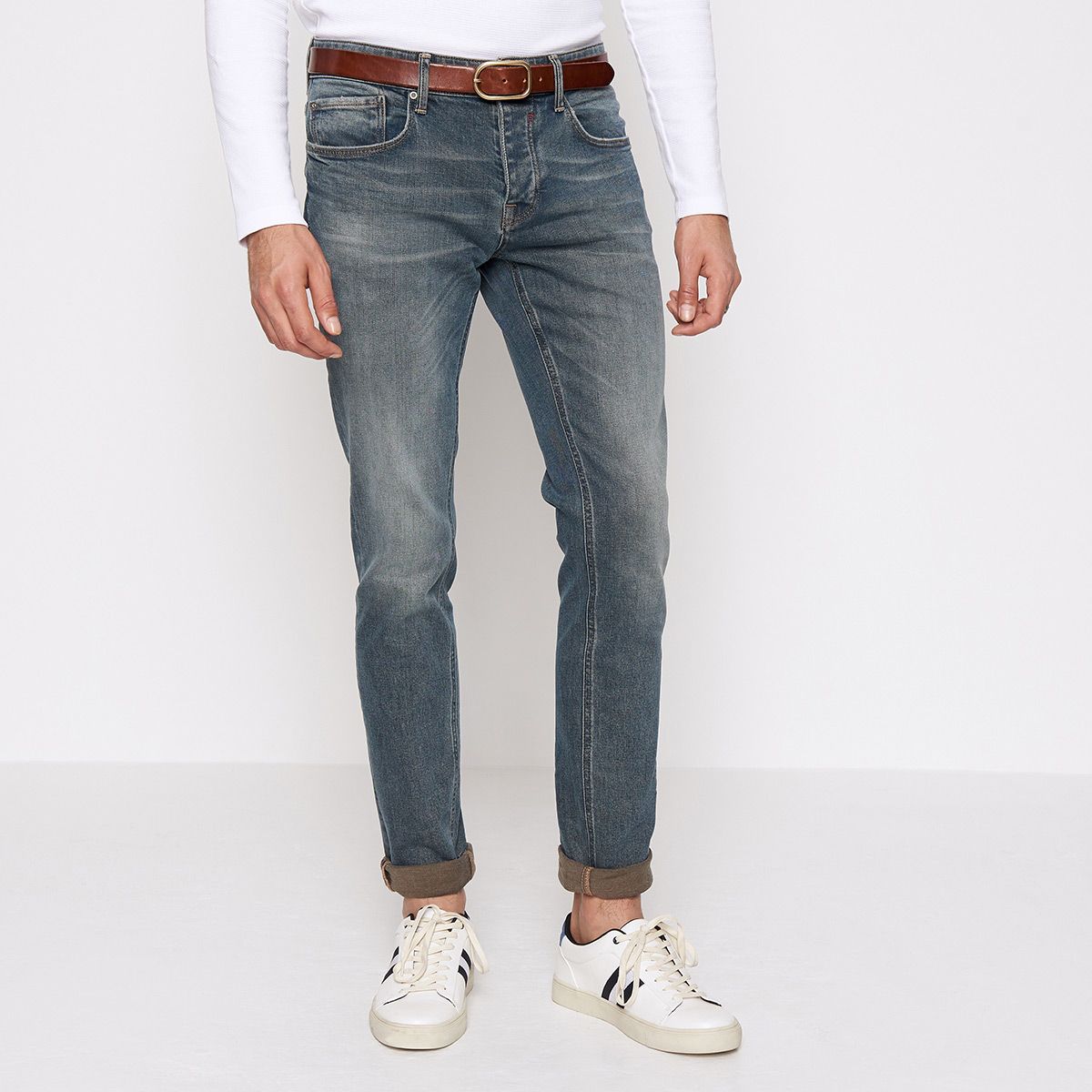 Jean denim homme casual