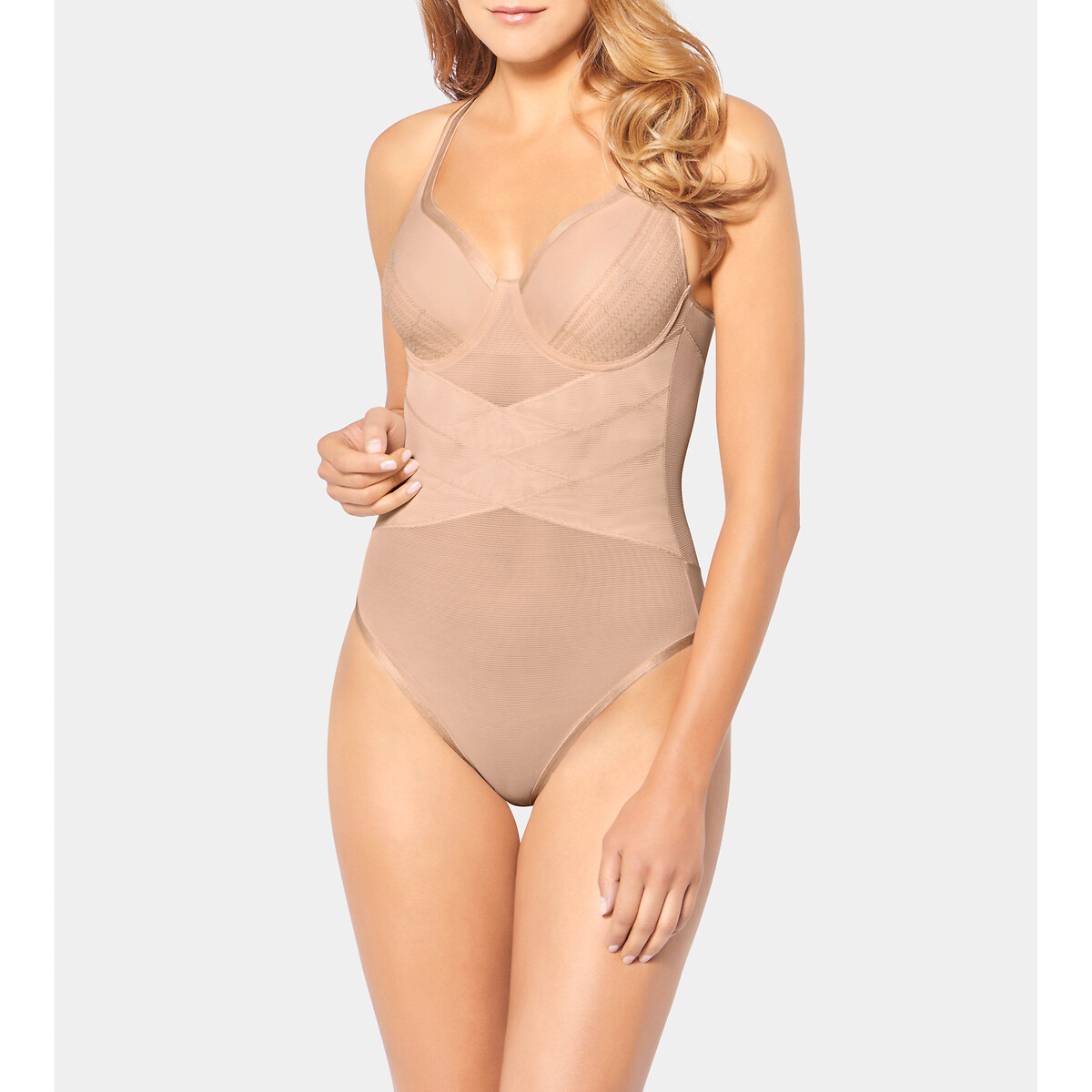 

Боди La Redoute, Розовый, Утягивающее Contour Sensation 100 D (FR) - 85 D (RUS) розовый