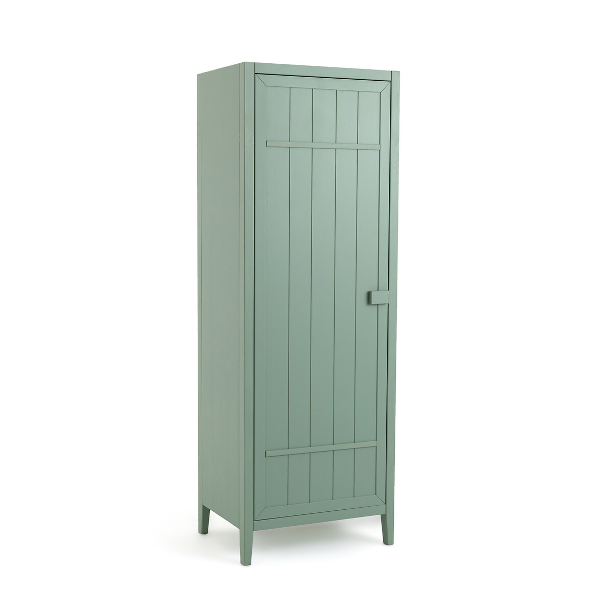 Шкаф LaRedoute С 1 дверкой из сосны Carlos единый размер зеленый