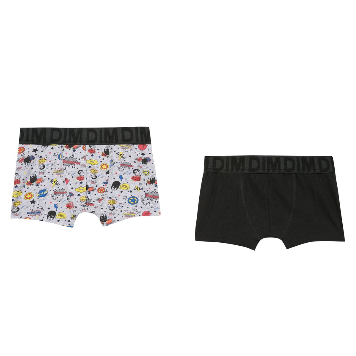 Boxer coton stretch 8-16 ans (lot de 2)
