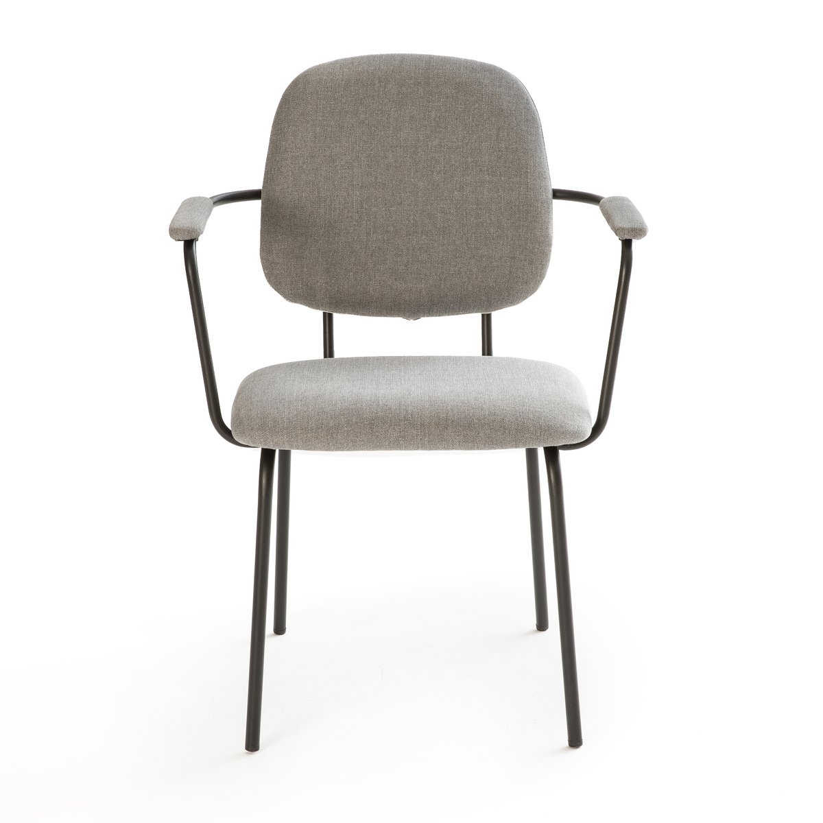 Кресло La Redoute Для столовой Brooklyn единый размер серый - фото 2