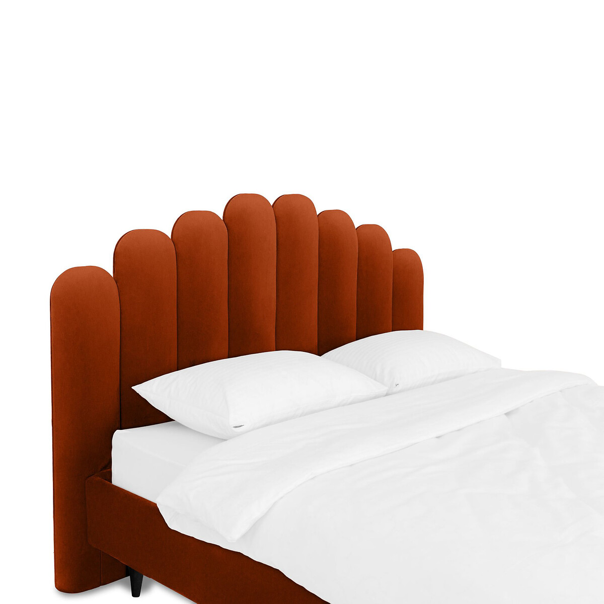 Кровать Queen II Sharlotta L 1600 160 x 200 см оранжевый LaRedoute, размер 160 x 200 см - фото 4