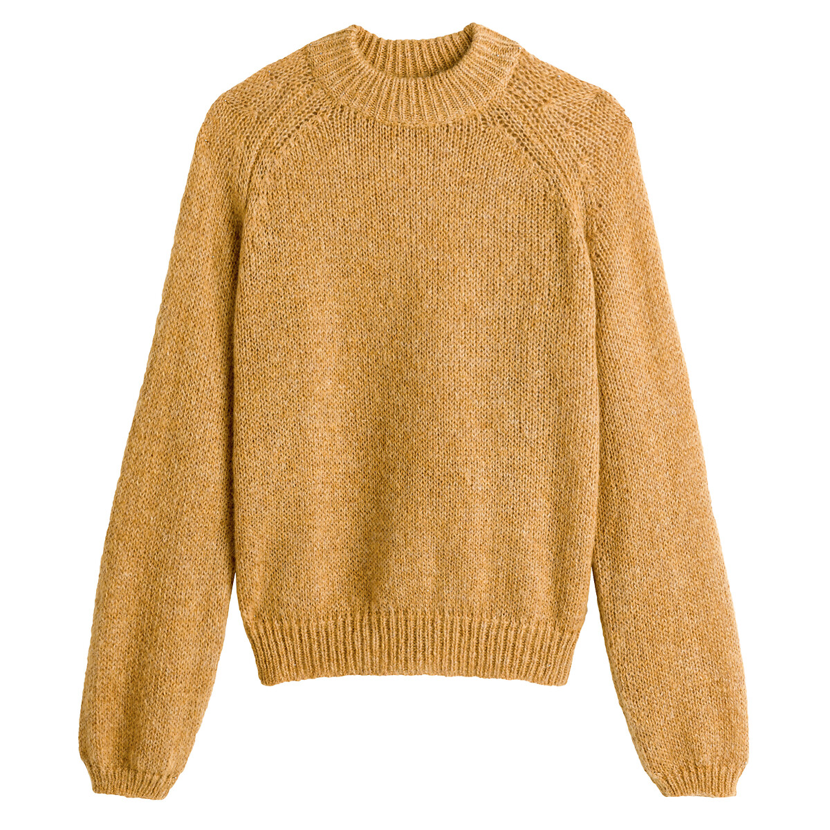 Пуловер LaRedoute С круглым вырезом XXL желтый, размер XXL - фото 5