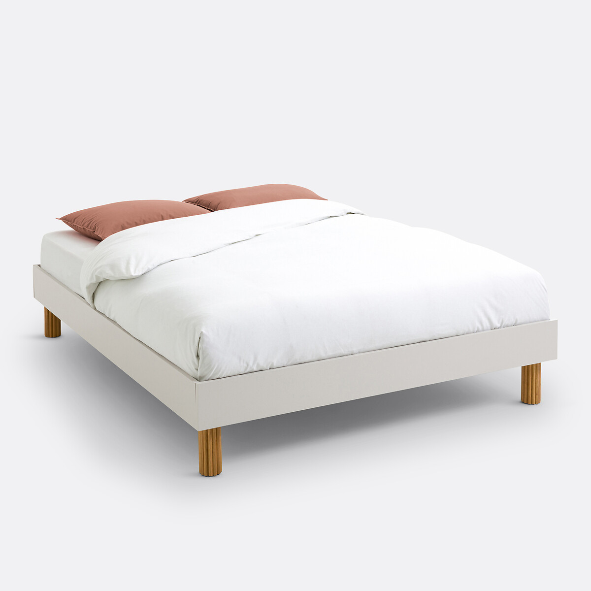 Кровать с основанием Desna  160 x 200 см бежевый