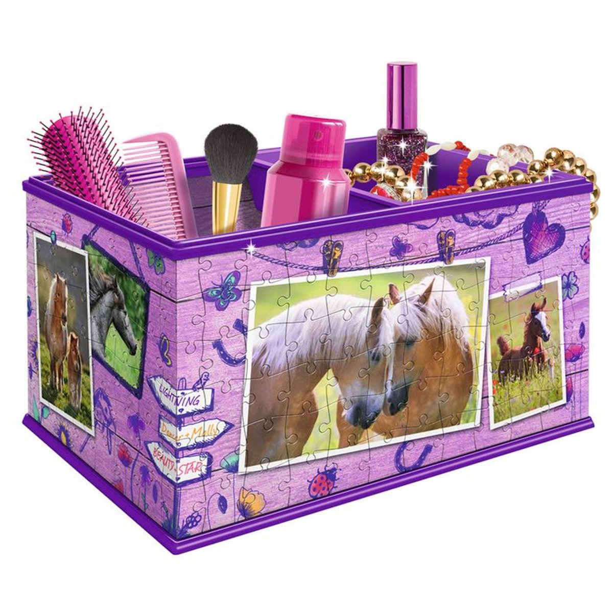 Puzzle 216 pièces 3D : Girly Girl Edition : Boîte de rangement