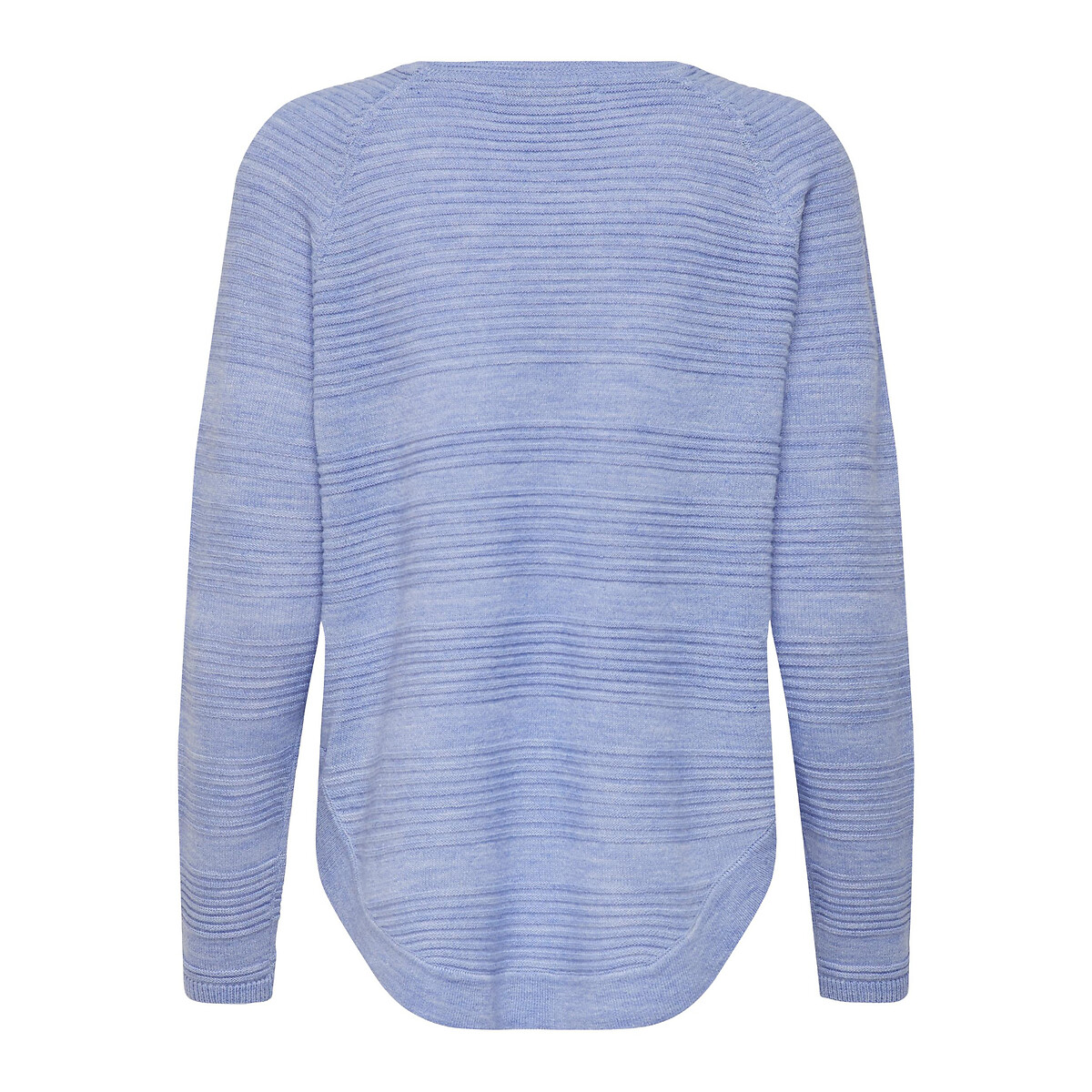 Пуловер ONLY С круглым вырезом S синий, размер S - фото 4