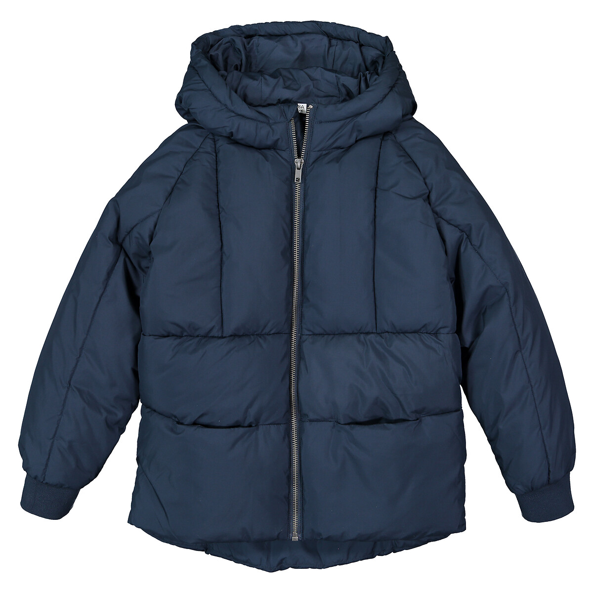 Куртка LaRedoute Стеганая утепленная с капюшоном 3-14 лет 14 лет - 162 см синий, размер 14 лет - 162 см - фото 3