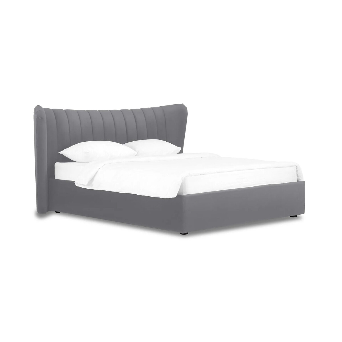 Кровать Queen Agata Lux 160 x 200 см серый