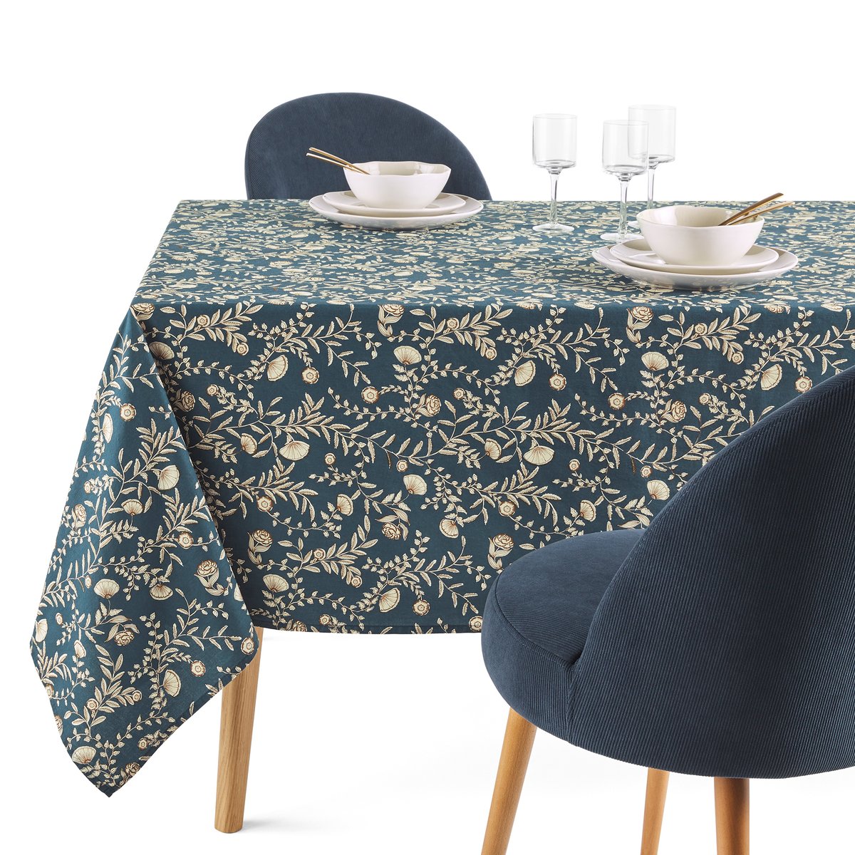 

Скатерть La Redoute, Синий, Из стираного хлопка Vimala 150 x 250 см синий
