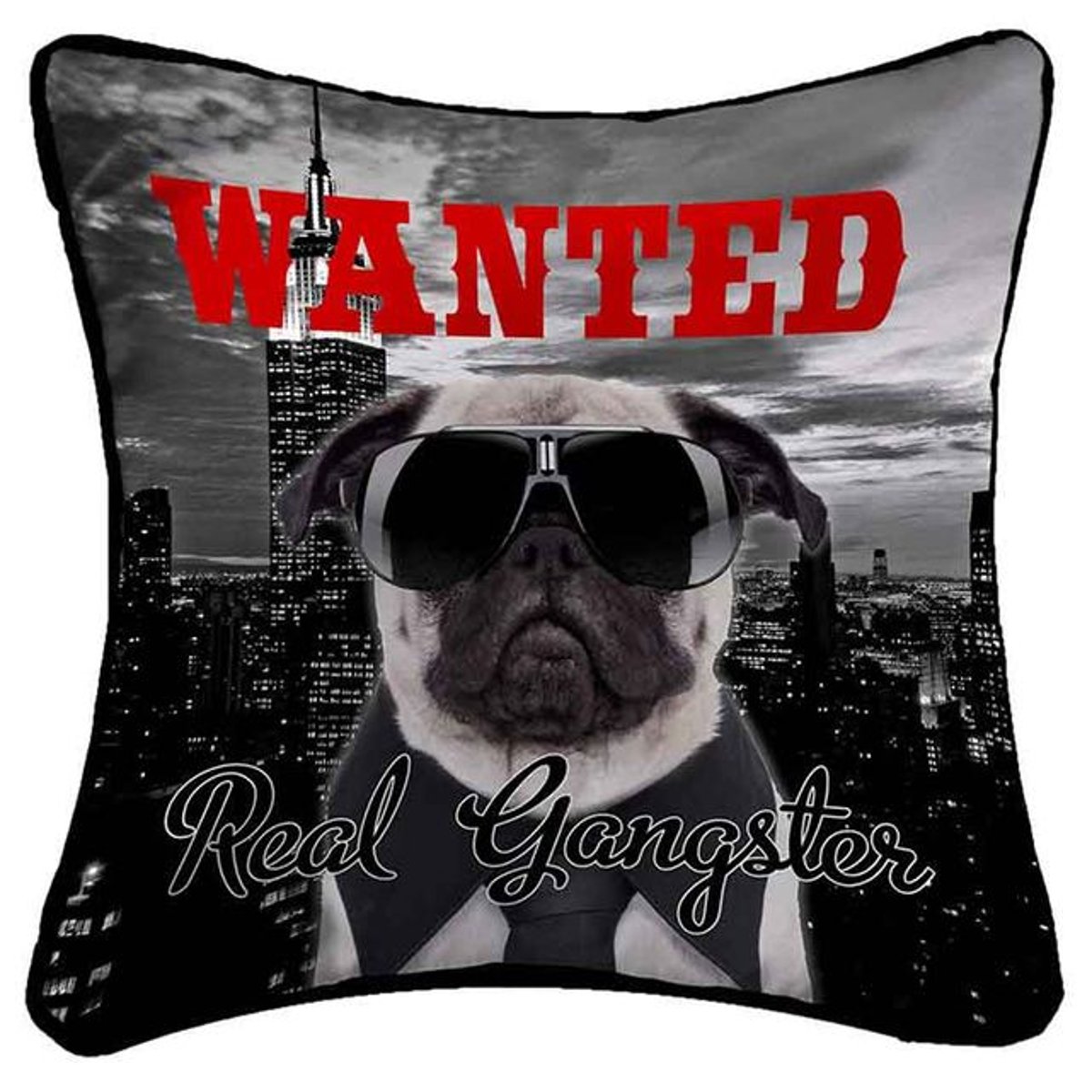Housse de Coussin "Wanted"