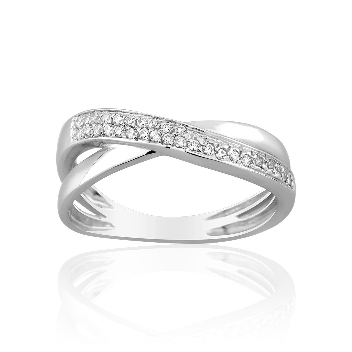 Bague en Or 375/1000 et Oxyde