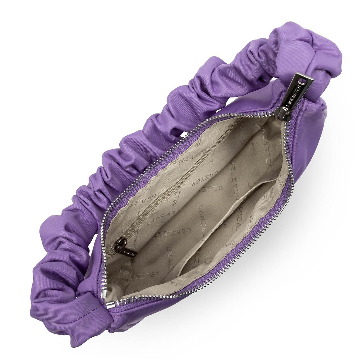 Сумка-багет С присборенной ручкой Basic Chouchou единый размер фиолетовый LaRedoute - фото 3