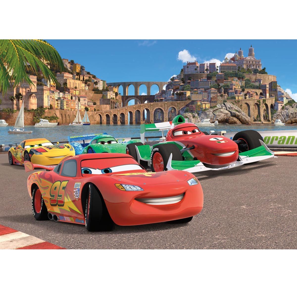 Papier peint Cars Panorama Disney 360X255 CM