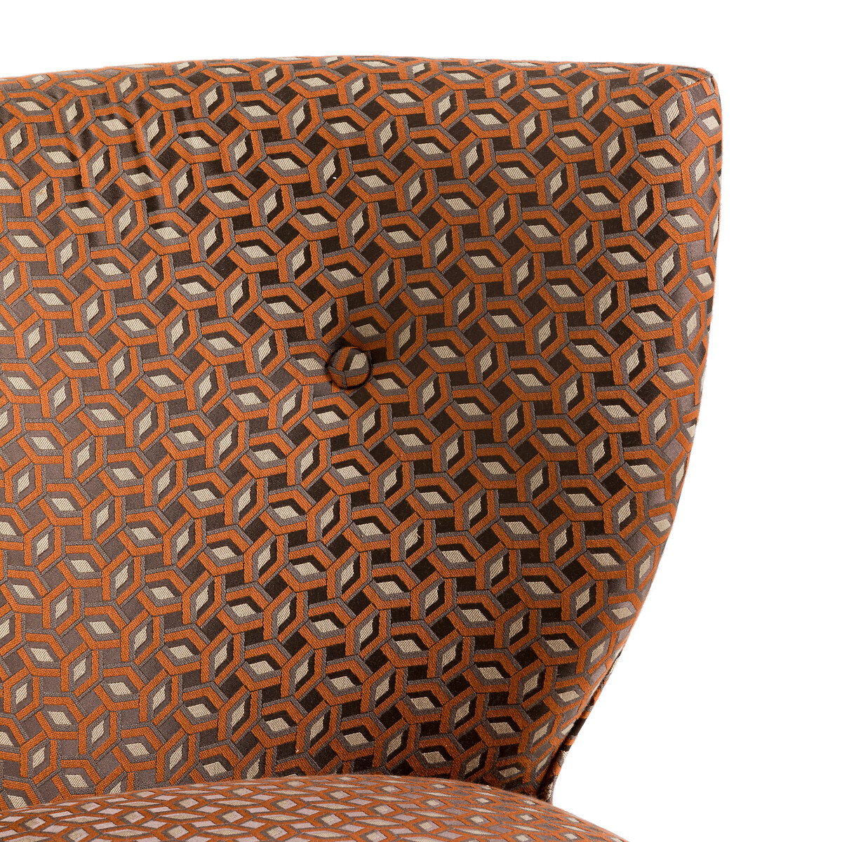 Кресло AM.PM Из хлопковой ткани с геометрическим принтом Franck единый размер оранжевый - фото 5