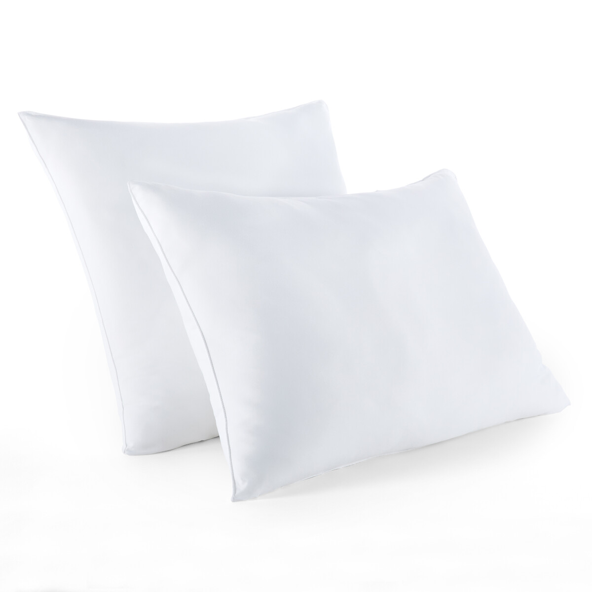 Твердая Синтетическая подушка с пропиткой от клещей 65 x 65 см белый