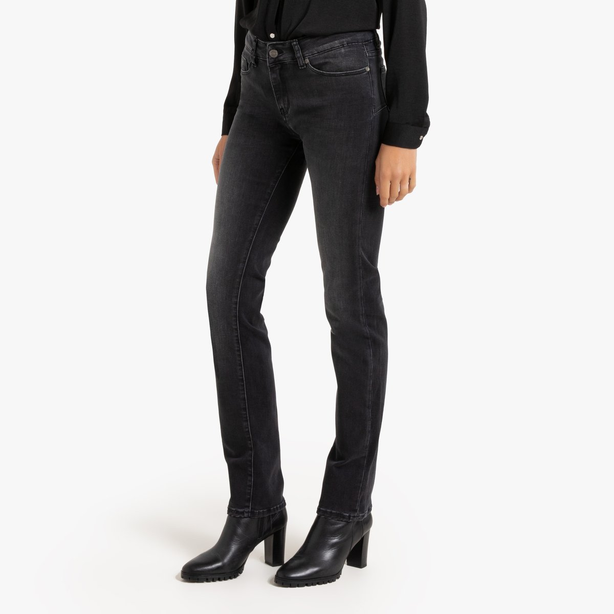 

Джинсы La Redoute, Черный, Узкие WILDA 26 (US) - 42 (RUS) черный