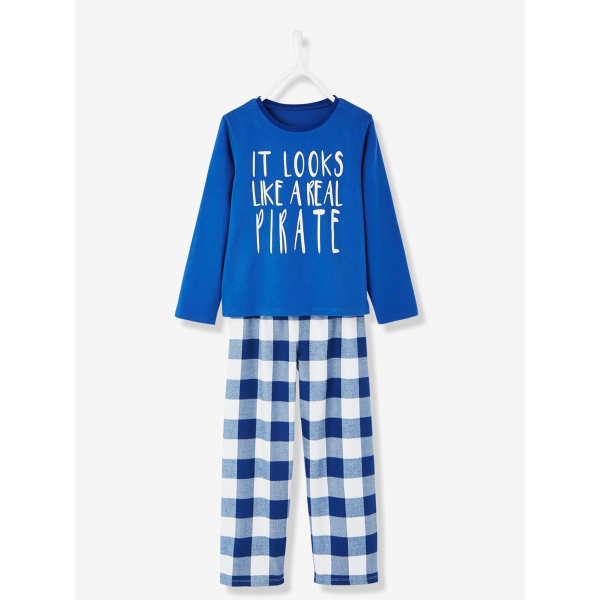 Pyjama bi-matière garçon