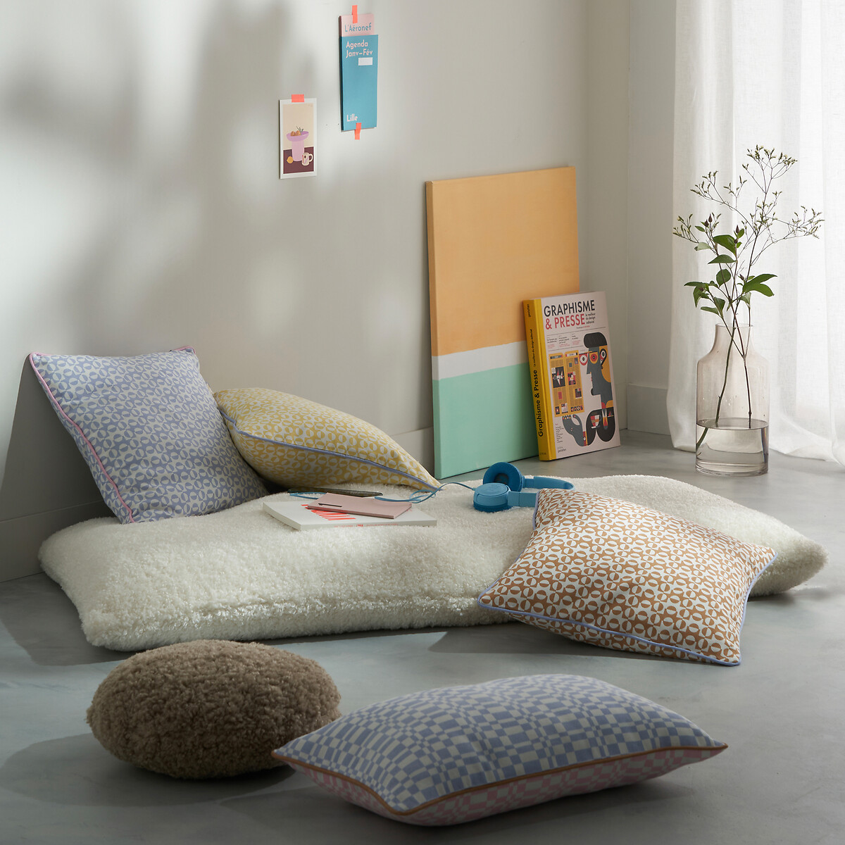 

Чехол LaRedoute, Каштановый, Чехол на подушку 40 x 40 см Bogen 40 x 40 см каштановый
