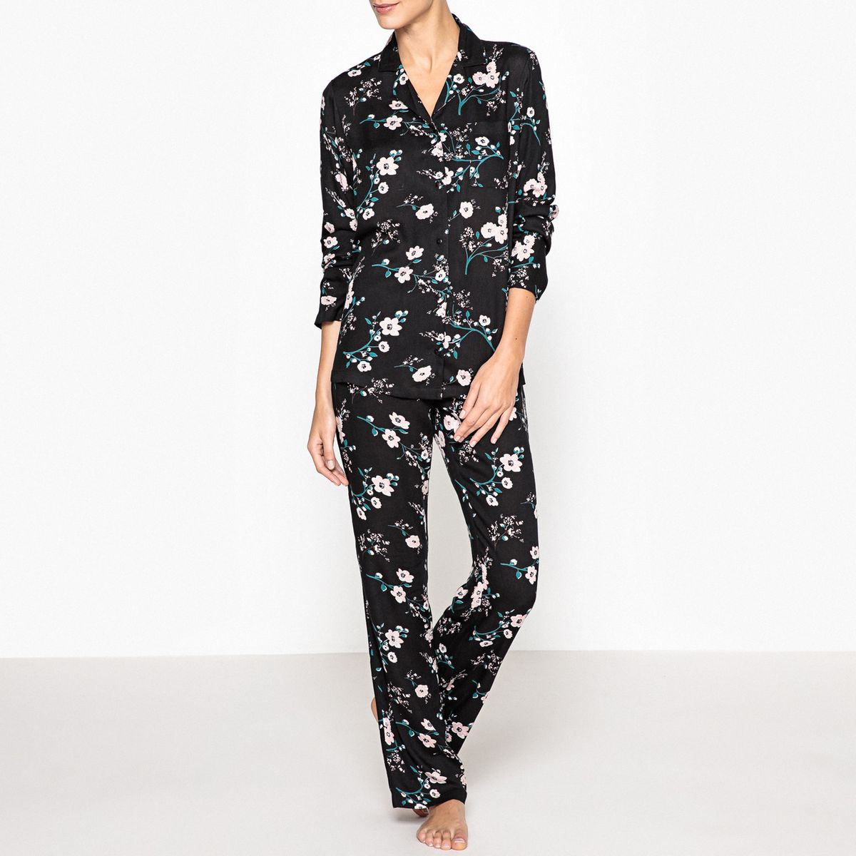 Pyjama imprimé fleuri