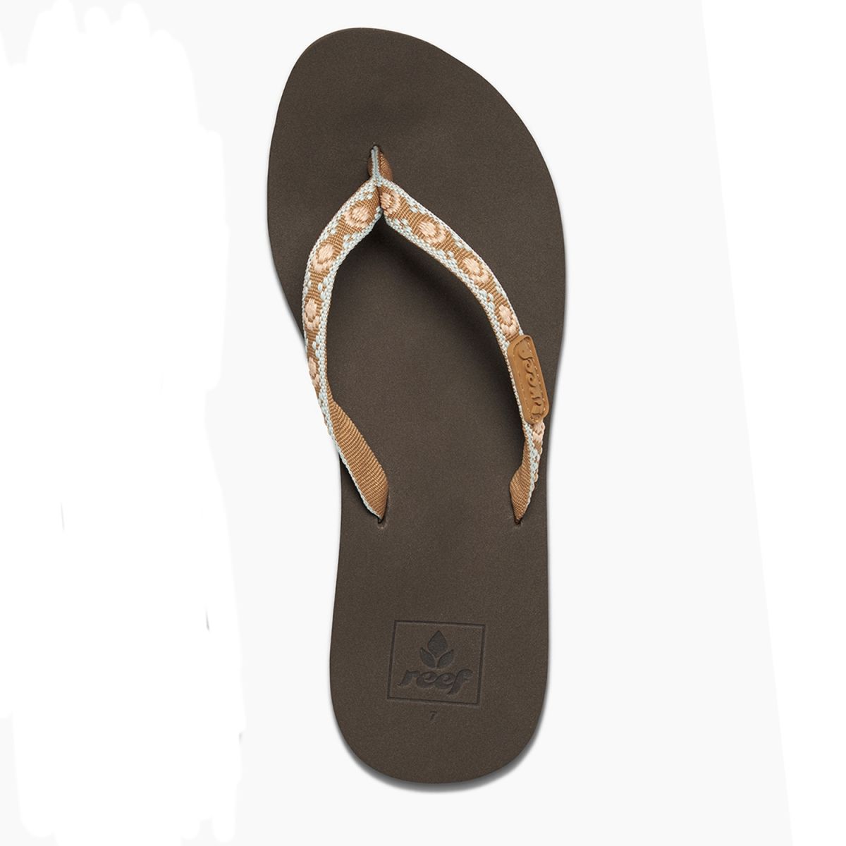 Tongs Ginger Brown/Peach W