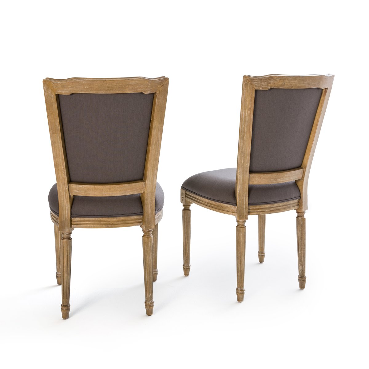 Комплект из  стульев в La Redoute Стиле Людовика XVI Trianon единый размер серый - фото 2