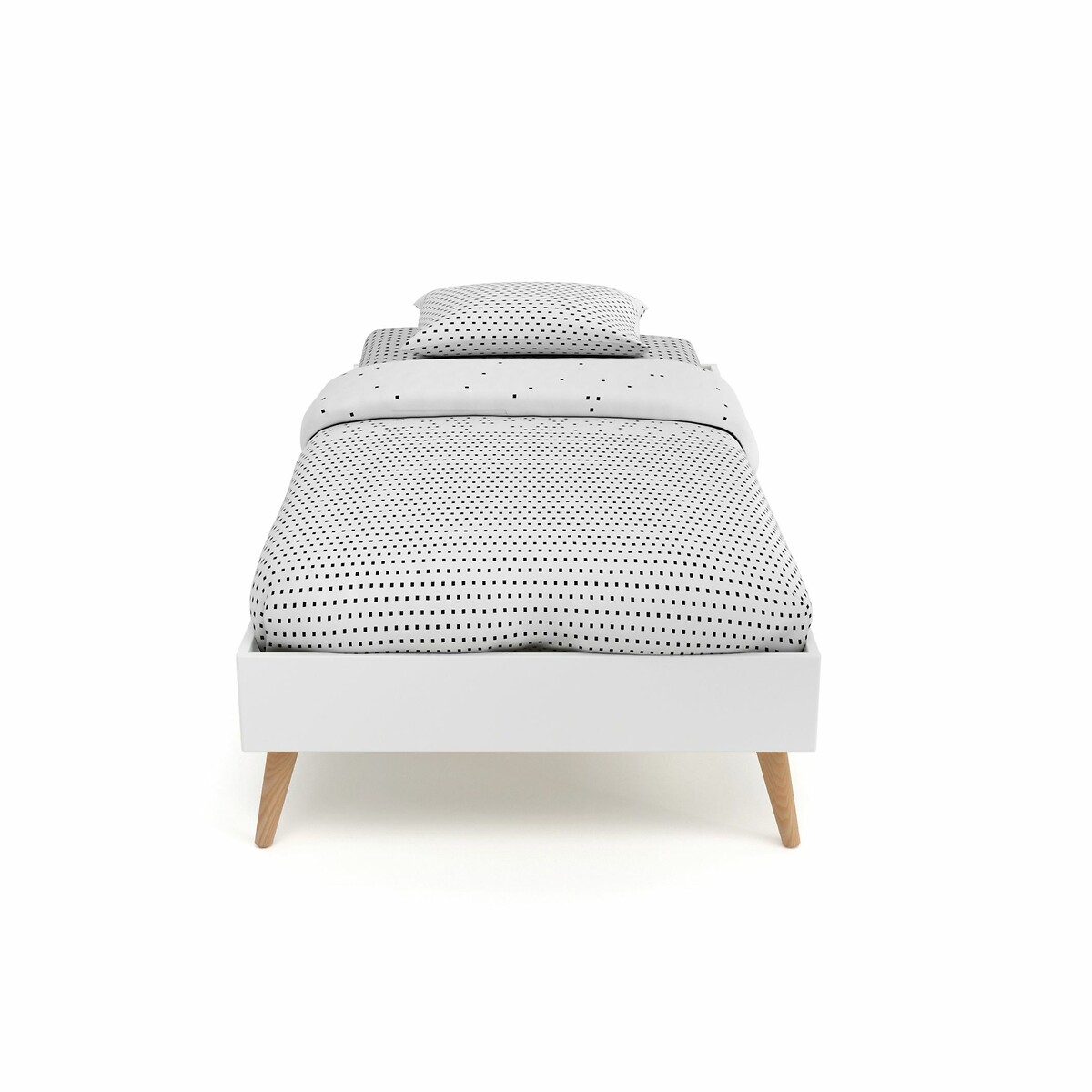 Кровать La Redoute С реечным дном JIMI 90 x 190 см белый, размер 90 x 190 см - фото 2