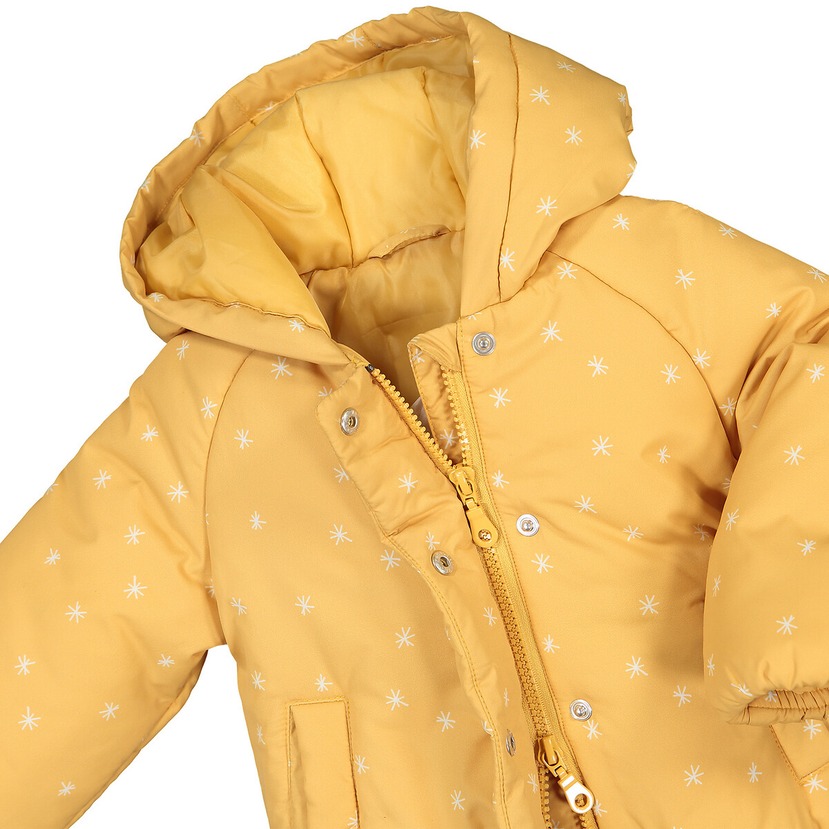Куртка La Redoute Стеганая с капюшоном с рисунком звезды 3 мес - 4 года 9 мес. - 71 см другие, размер 9 мес. - 71 см - фото 4