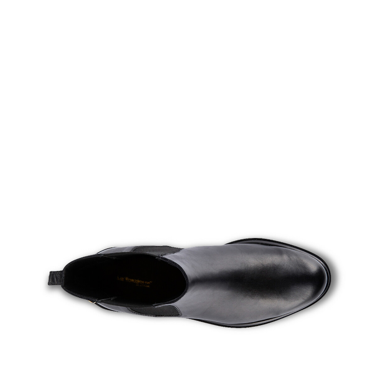 Ботинки-челси LaRedoute Из кожи Selma 41 черный, размер 41 - фото 3