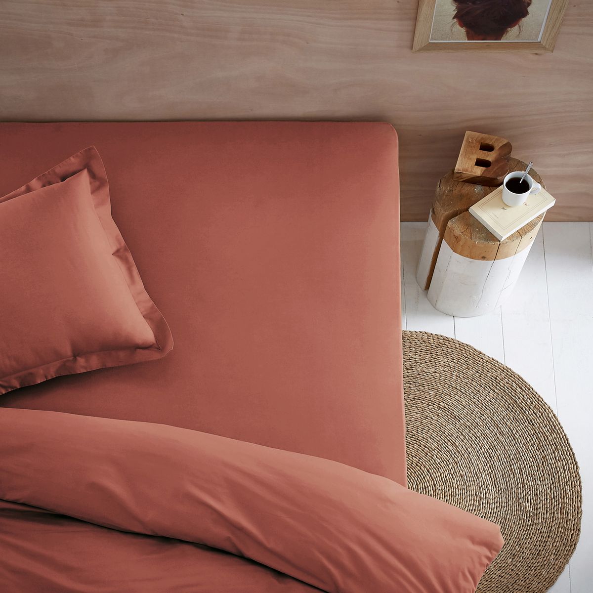 Drap-housse en coton biologique