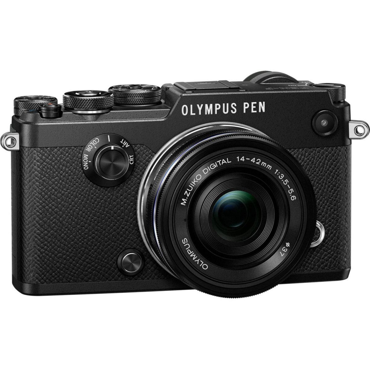Appareil photo Hybride OLYMPUS PEN-F Noir + 14-42mm EZ