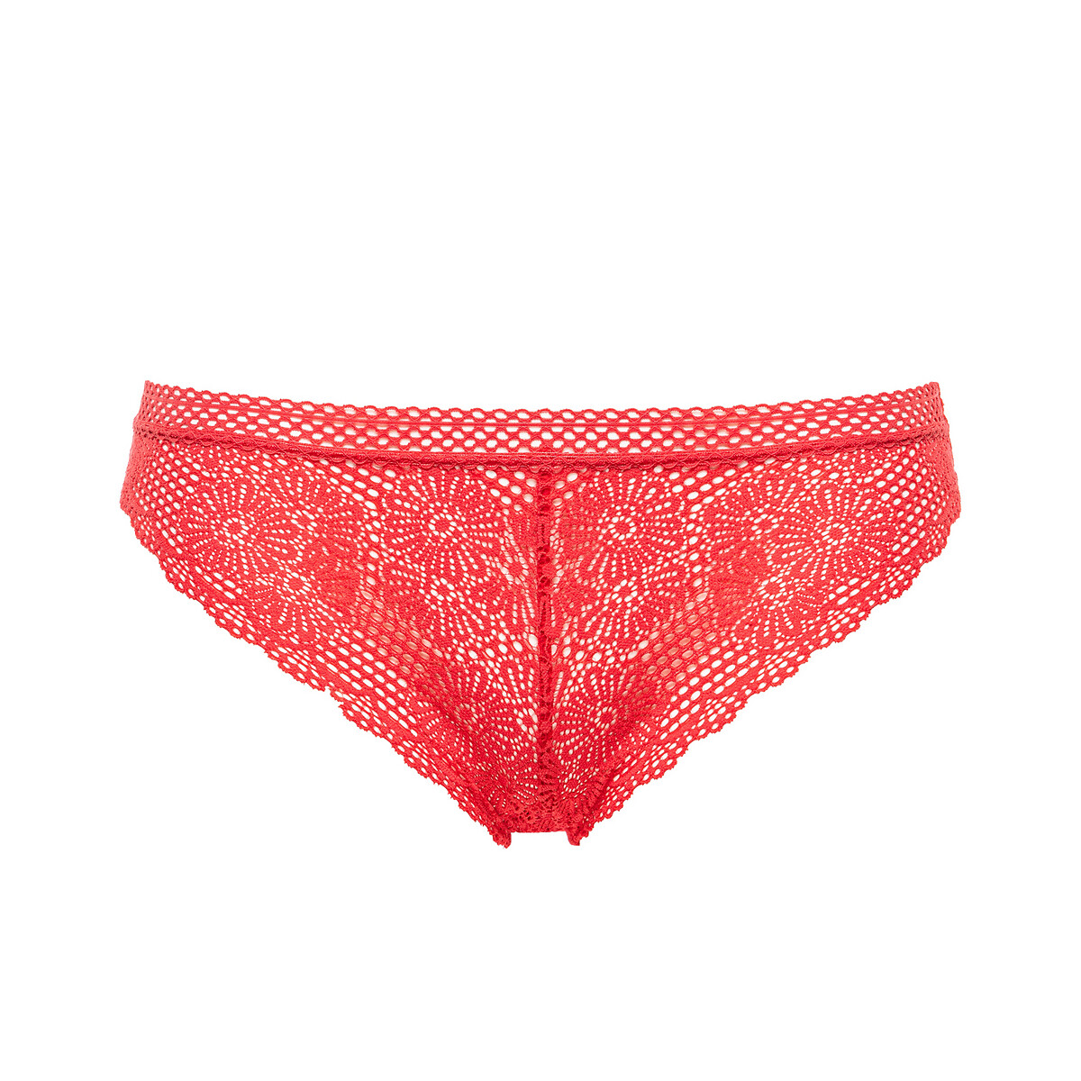 

Трусы-слипы LaRedoute, Красный, Из кружева Fascinante 38/40 (FR) - 44/46 (RUS) красный