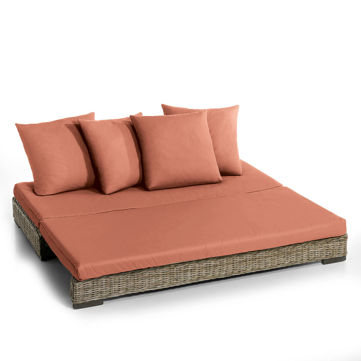 Матрас LaRedoute И подушки для дивана Giada 80 x 190 см каштановый, размер 80 x 190 см - фото 4