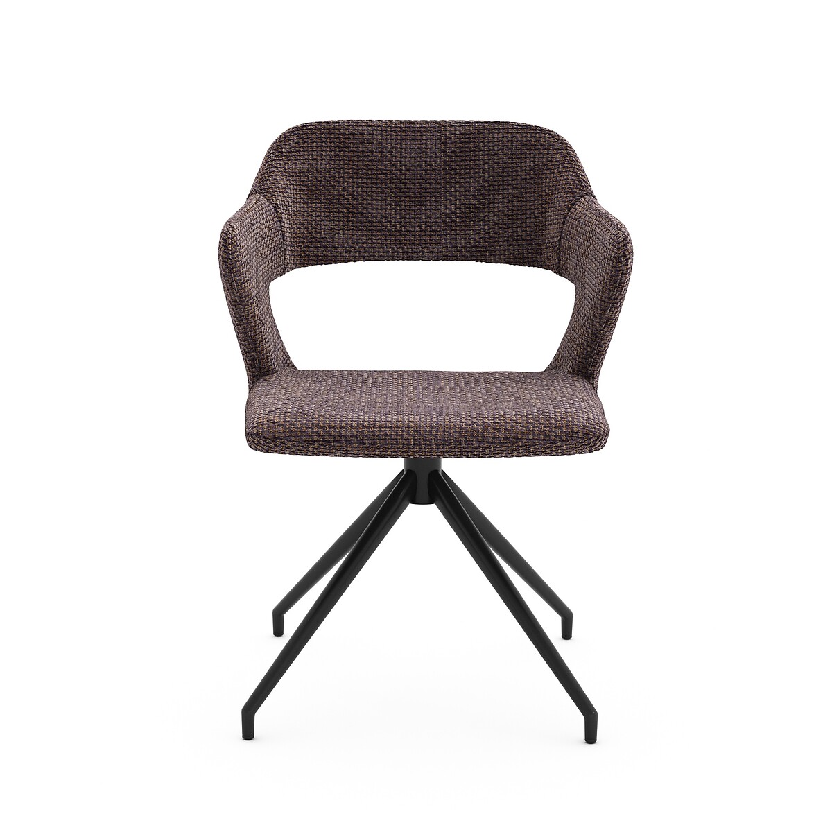 Кресло La Redoute Для стола вращающееся Asyar единый размер фиолетовый - фото 2