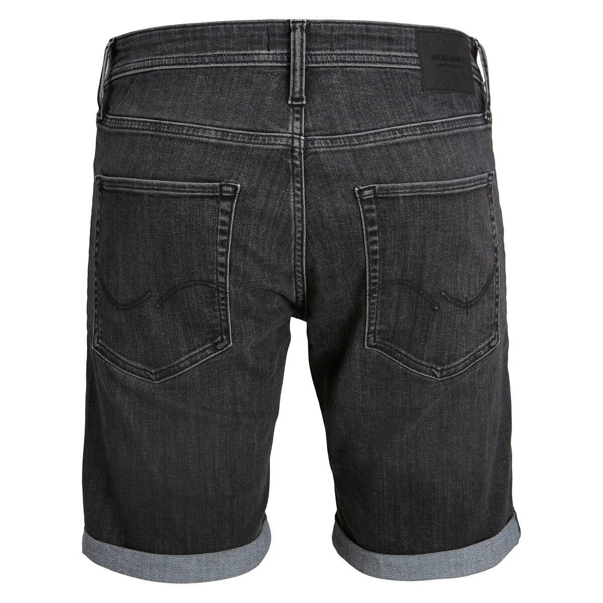 Шорты Из джинсовой ткани Rick L черный LaRedoute, размер L - фото 2