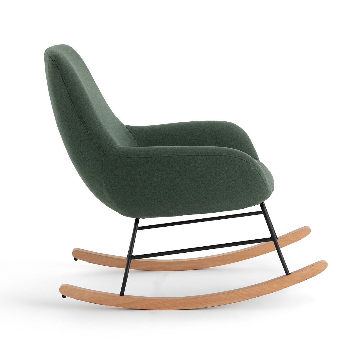 Кресло-качалка La Redoute Мягкое Carina единый размер зеленый - фото 3