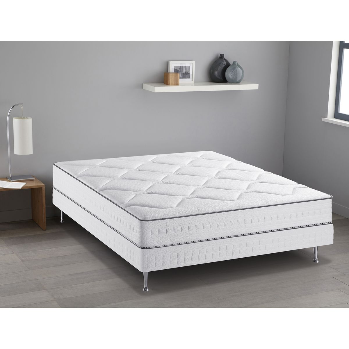 Matelas ressorts ensachés confort ferme