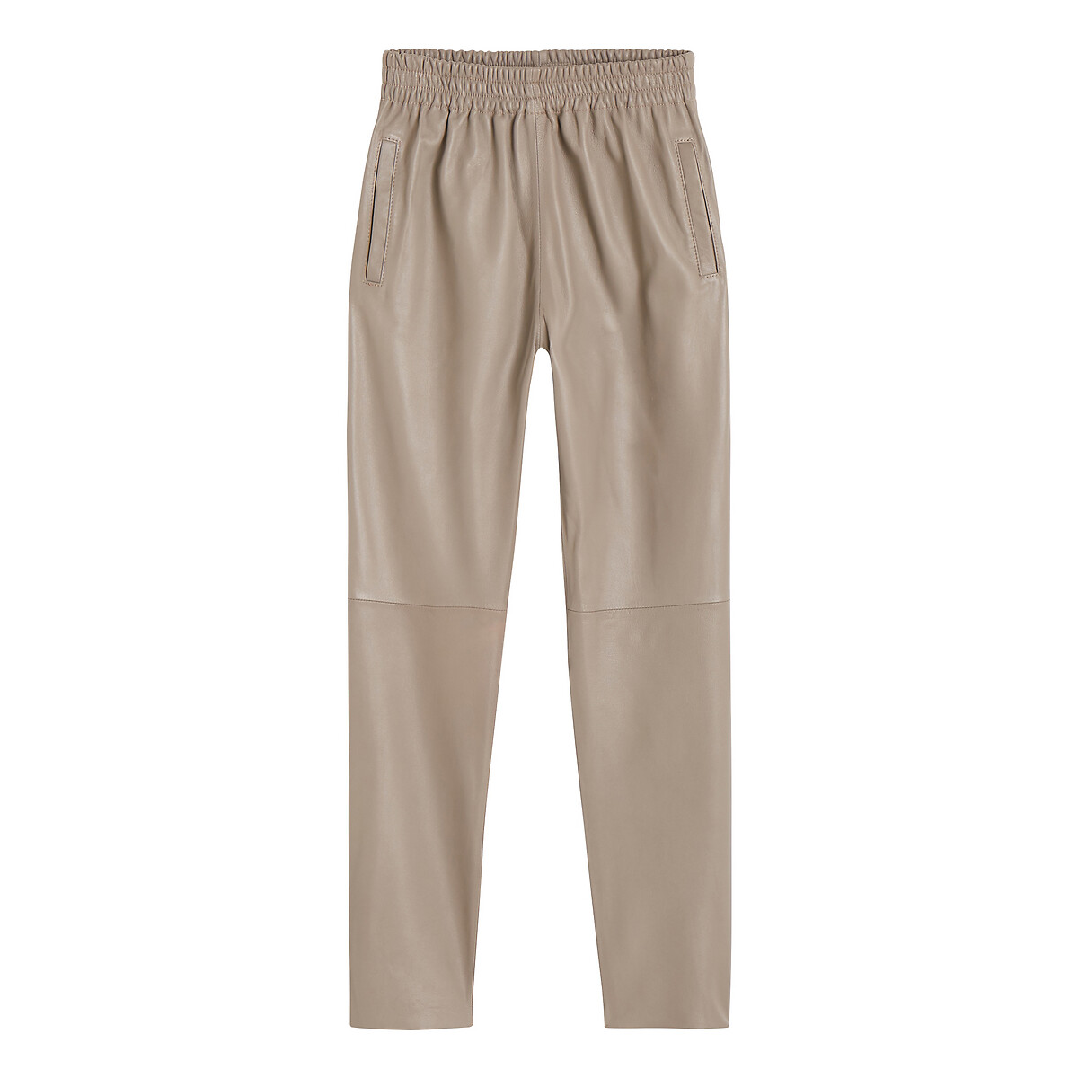 

Брюки La Redoute, Каштановый, Из кожи мутона GIFTER M каштановый
