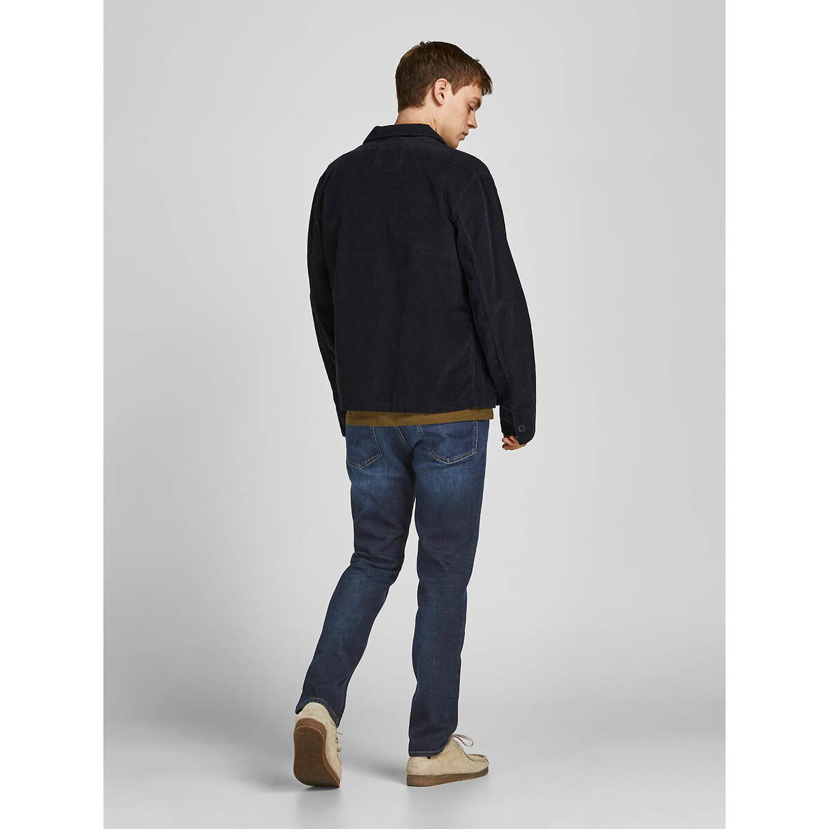 Джинсы JACK & JONES Джинсы Прямые стрейч Clark 32/36 синий, размер 32/36 Джинсы Прямые стрейч Clark 32/36 синий - фото 4