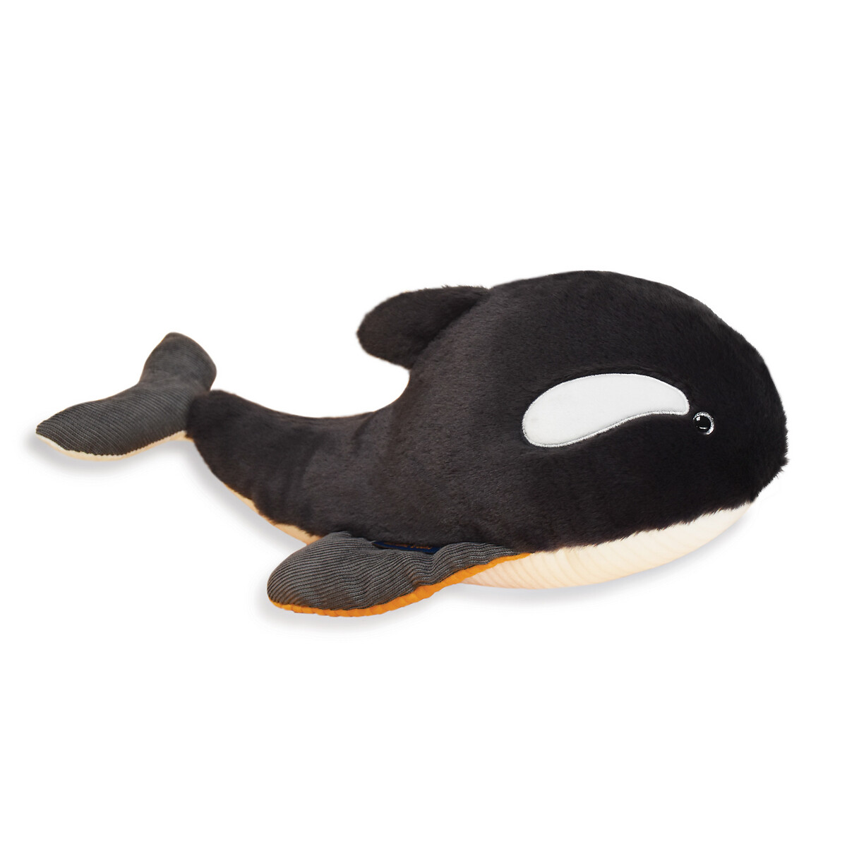 Histoire Dours Peluche orca, trésors marins, 40 cm