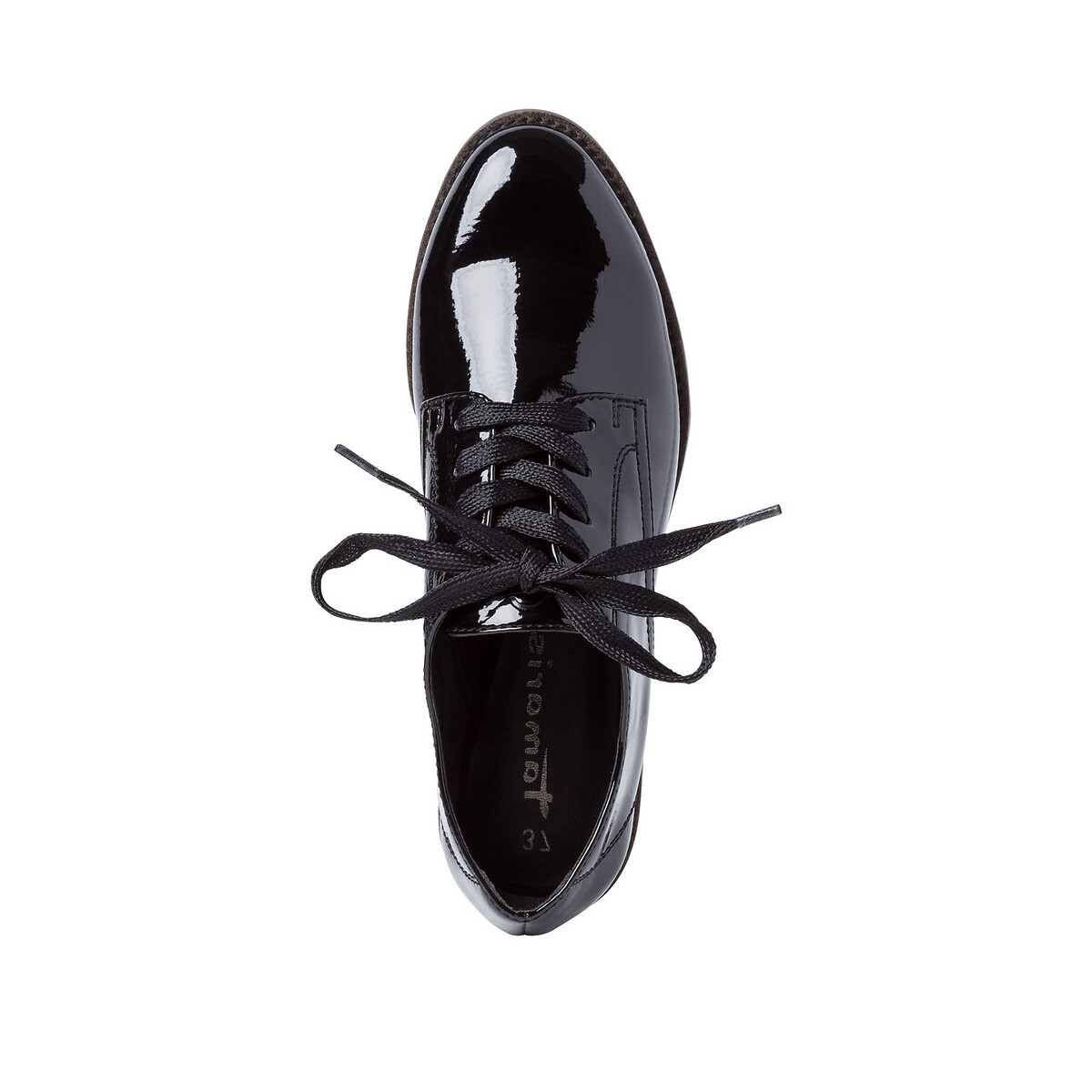 Ботинки-дерби LaRedoute Yanike 38 черный, размер 38 - фото 3