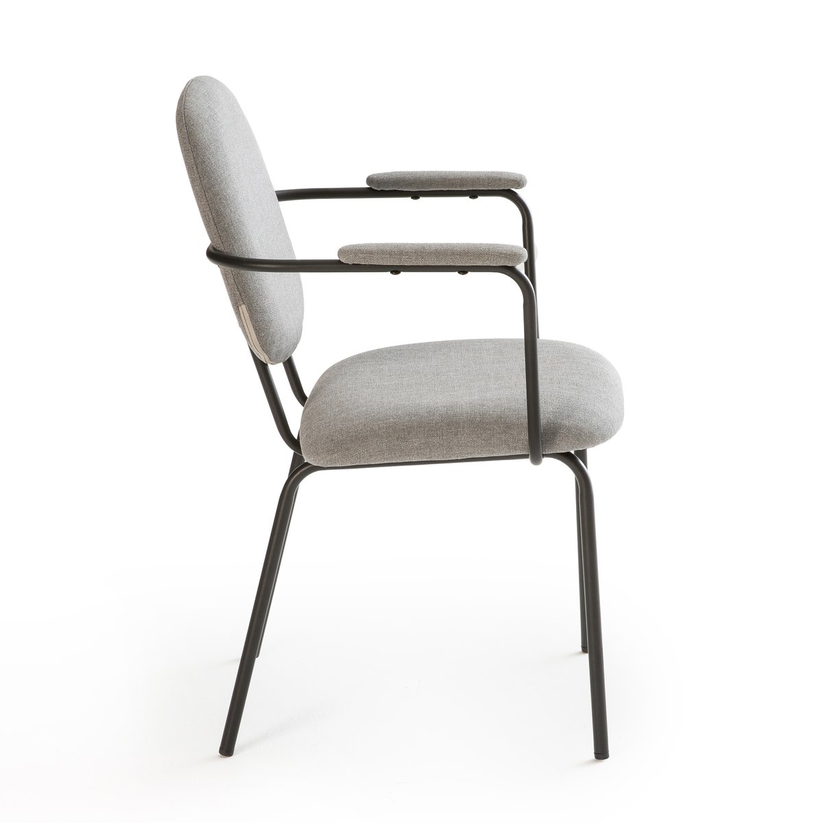 Кресло La Redoute Для столовой Brooklyn единый размер серый - фото 3