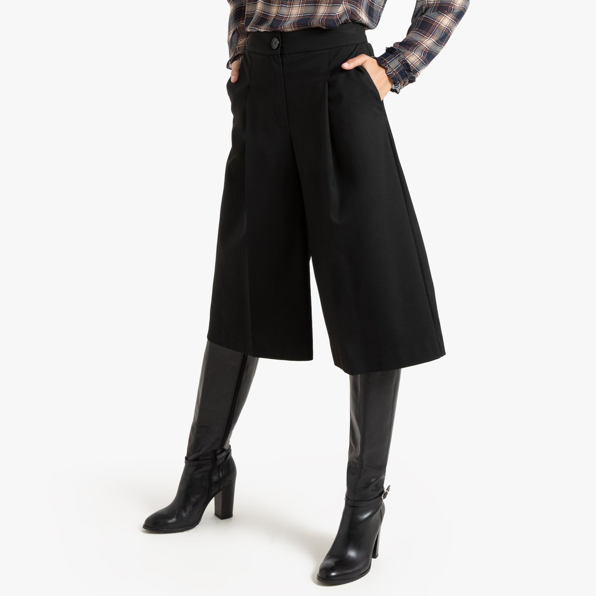 

Юбка-шорты La Redoute, Черный, La Redoute 44 (FR) - 50 (RUS) черный