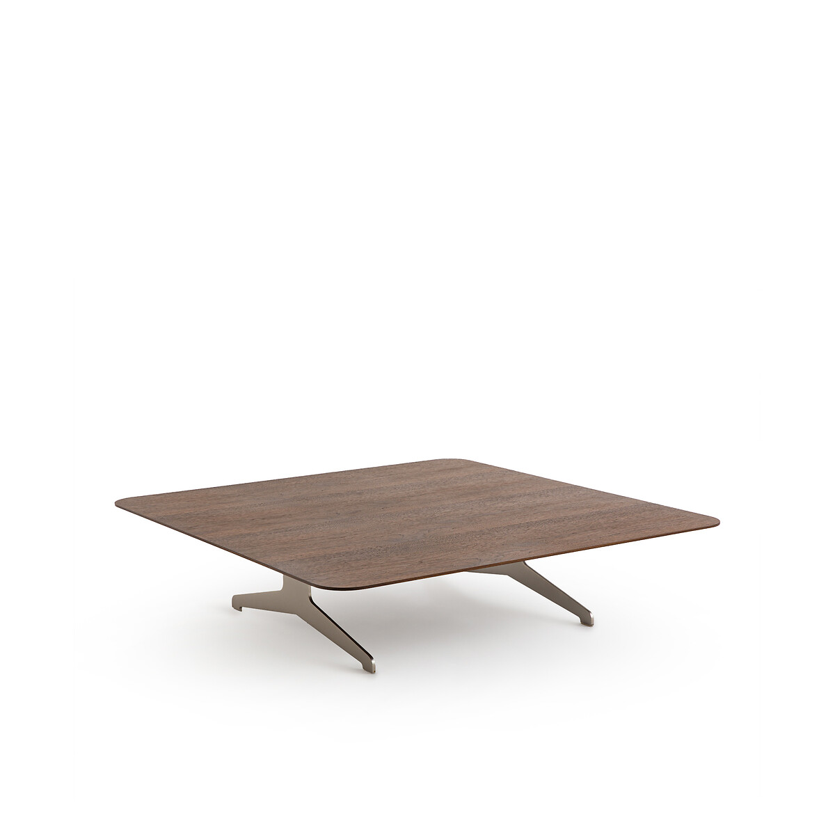 Стол журнальный из орехового дерева размер XL Ixon единый размер каштановый стол журнальный из дерева акации spritz единый размер каштановый
