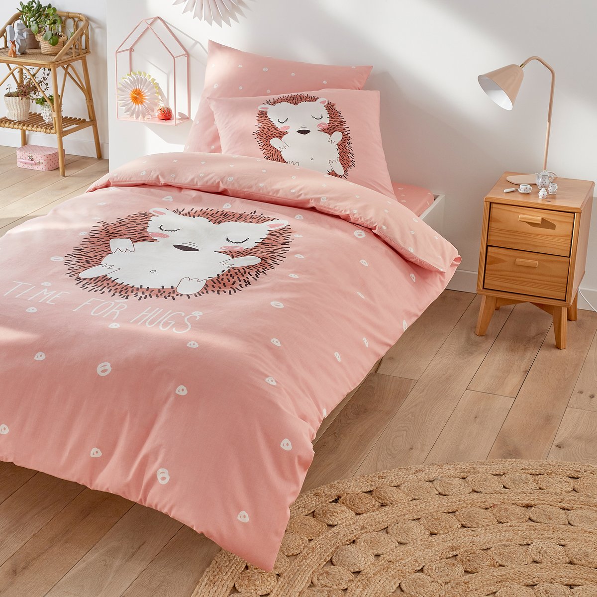

Пододеяльник La Redoute, Розовый, Из хлопка HERISSON 140 x 150 см розовый