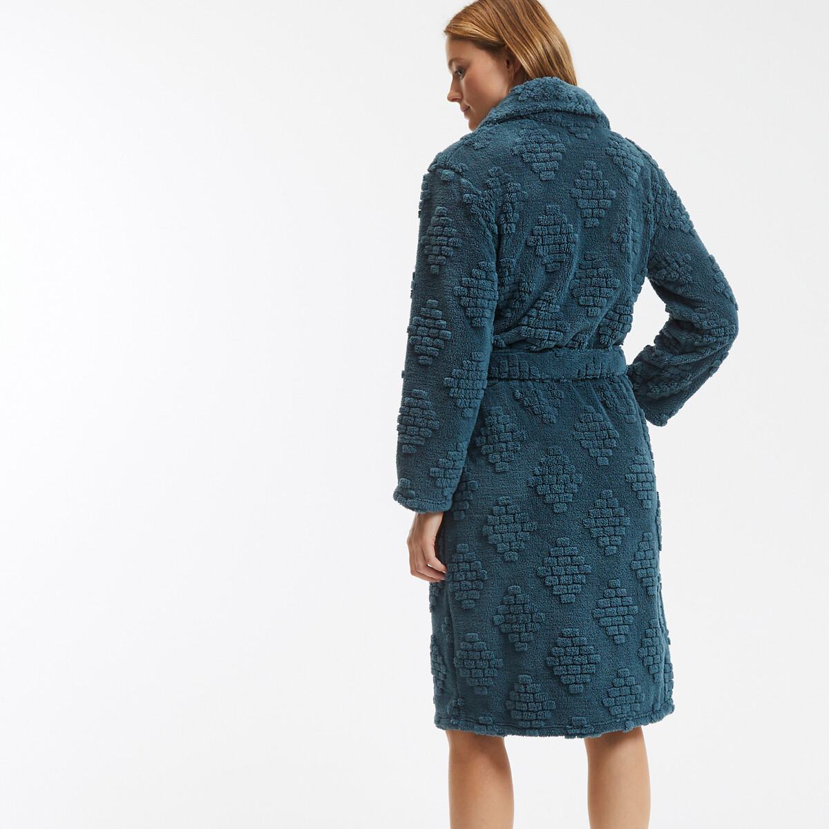

Халат LaRedoute, Бежевый, Халат из флиса с тиснением 42/44 (FR) - 48/50 (RUS) бежевый