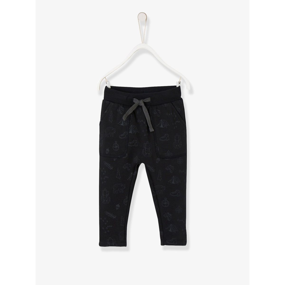 Pantalon molleton bébé garçon imprimé campeur