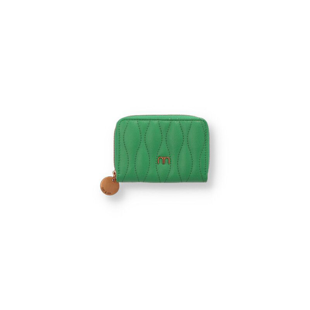 Бумажник На молнии Kim единый размер зеленый LaRedoute - фото 1
