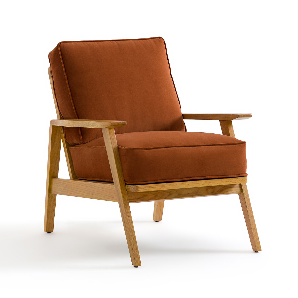 Кресло винтажное Linna единый размер каштановый кресло кожаное dilma единый размер каштановый